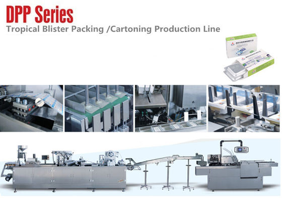 High Sealed Tropical Blister Packing Line for Generic Medical Blister Packaging
